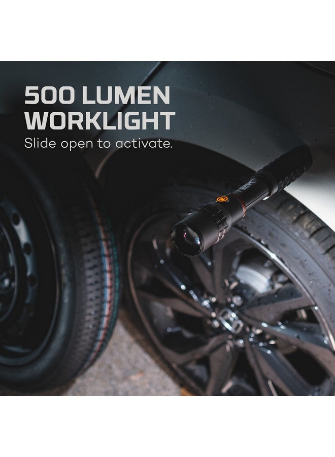 نيبو سلايد كينج كشاف قابل لإعادة الشحن عبر منفذ يو اس بي النوع سي بدقة 2 K فضي وأسود 1.375 x 1.375 x 7.5 ملم NEB-WLT-1003-G - Image 3